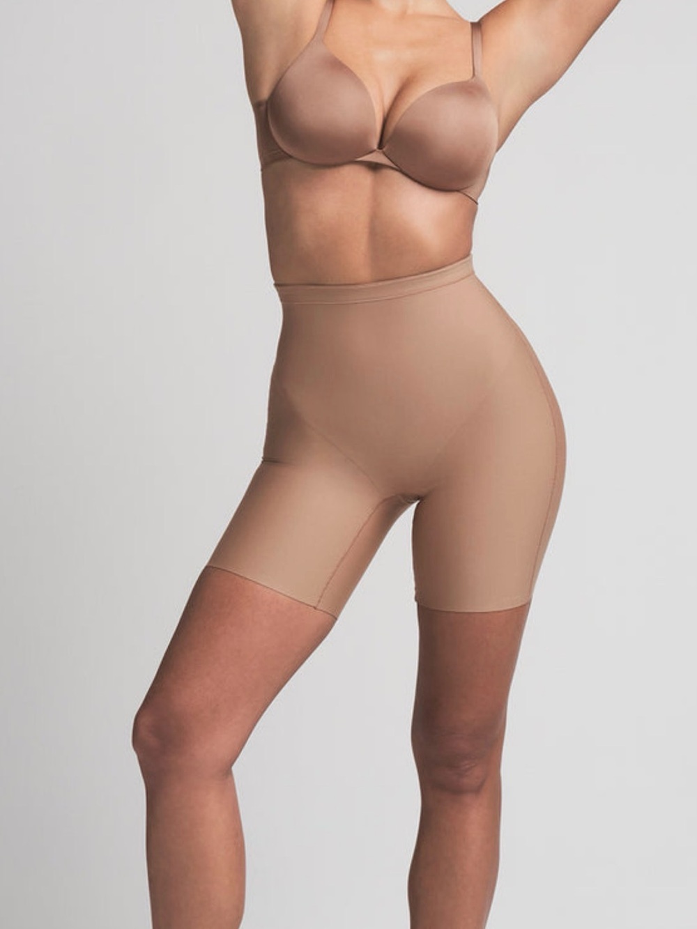 NWT SKIMS Core Sculpt Mid Rise Short- Medium in Sienna current price $78 online